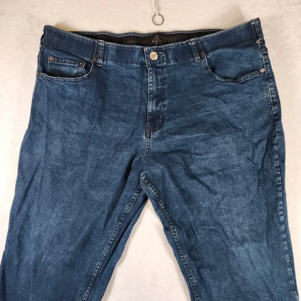 Architect ActiveFlex Jeans Men's 42x30 Blue Denim Slim Fit Stretch‎ Comfort